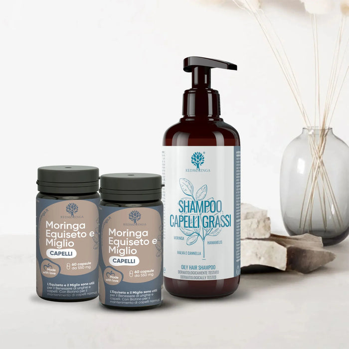 Traitement pour des cheveux forts et contre les graisses | Nettoie et renforce tes cheveux