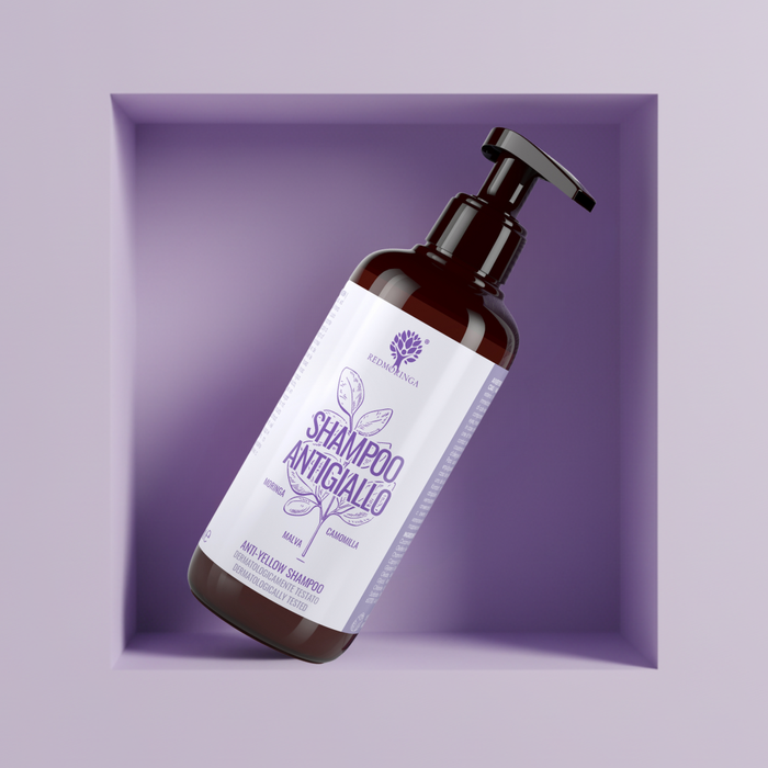 Shampoing bio et naturel anti-jaunissement au Moringa