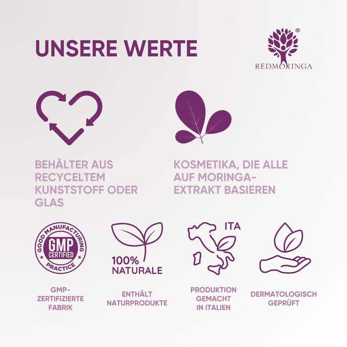 redmoringa unsere werte
