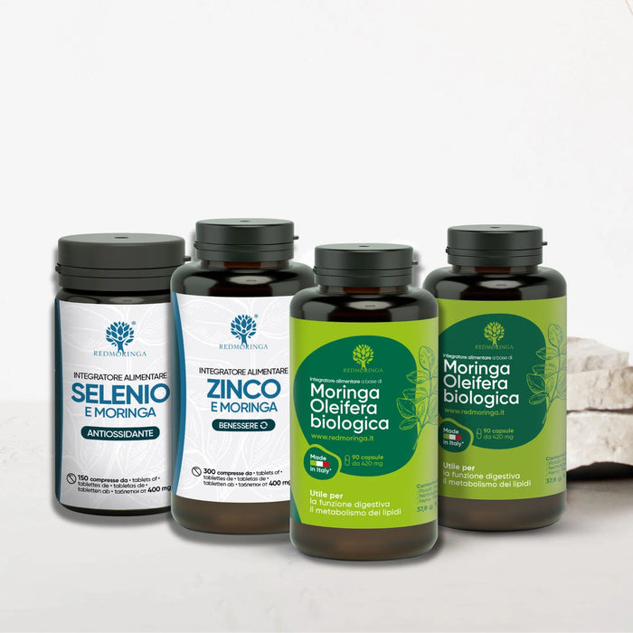 Antioxidans Behandlungsergänzungsmittel Redmoringa