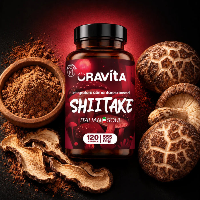 Shiitake Extrait Standardise | Immunite, Vitalite et Cholesterol