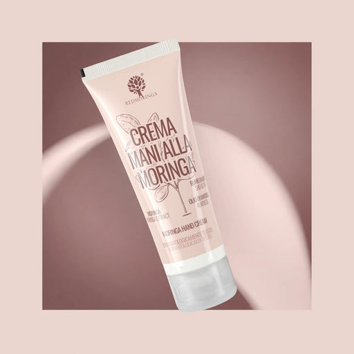 Tube Crème Mains au Moringa RedMoringa au beurre de karité et huile d'amande, crème moringa pour mains sèches et gercées