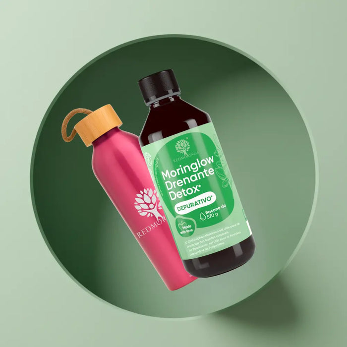 Moringlow Drenante Detox
Depurativo flacone da 570 g
con borraccia RedMoringa