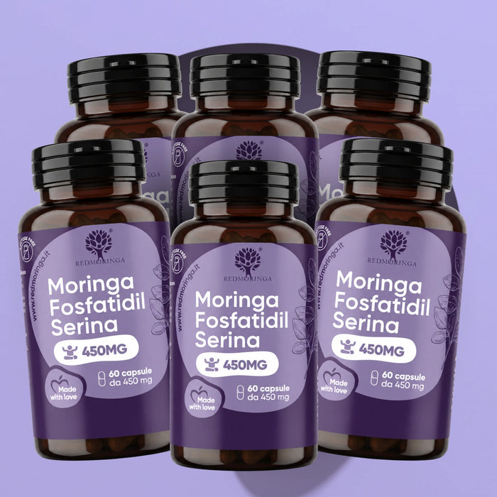 Phosphatidylsérine 450 mg + Moringa | Cortisol, stress