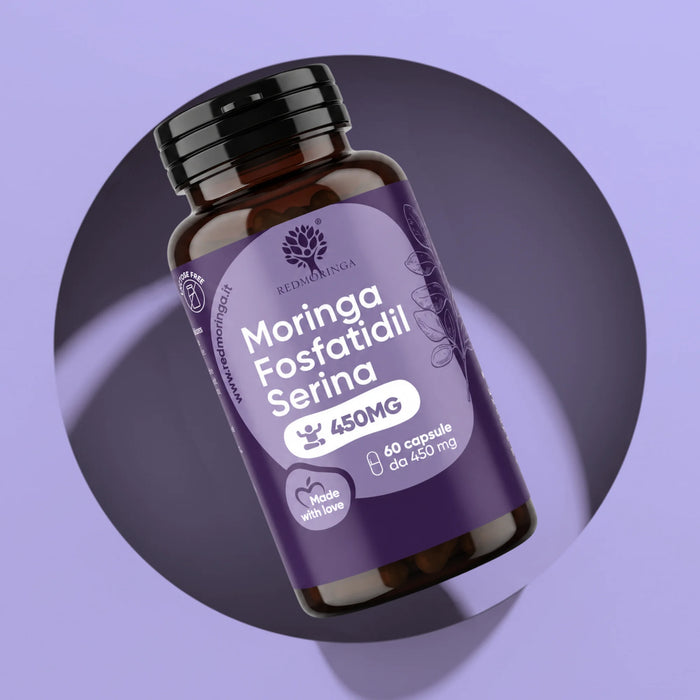 Phosphatidylsérine 450 mg + Moringa | Cortisol, stress