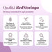 Qualité RedMoringa : Moringa dans chaque formule, Made in Italy, GMP, contenants recyclés, INCI transparent
