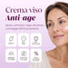 Crème visage anti-âge : hydrate, anti-pollution, barrière cutanée, 99,5 % d'origine naturelle