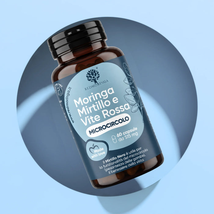 Complément Microcirculation Jambes et Veines avec Myrtille et Moringa