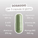 Dosage pour 3 gélules : griffonia 300 mg, aigremoine 300 mg, vitamine B6 7,5 mg