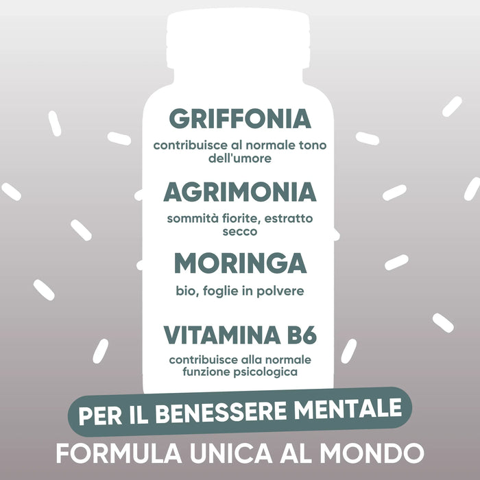 Griffonia, aigremoine, Moringa bio et vitamine B6