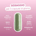 Dosage pour 3 gélules : myo-inositol 1 200 mg, D-chiro-inositol 10 mg, zinc 10 mg, vitamine B6 1,4 mg, acide folique 200 µg, Moringa bio 90 mg