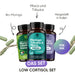 Set Low Cortisol version homme : Phosphatidylsérine, Moringa, Maca et Tribulus