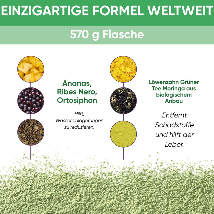 Detox-Kombi für leichte Beine – flüssiges Präparat MORINGLOW