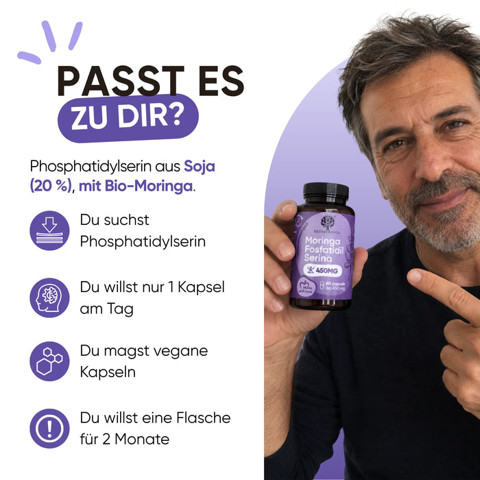 Pour qui est la Phosphatidylsérine RedMoringa