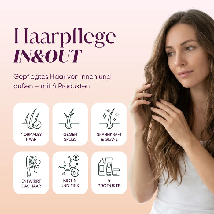 Soin capillaire IN&OUT – De la brillance pour vos cheveux